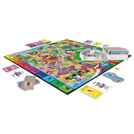 Hasbro ścieżka życia - rodzinna gra planszowa dla 2 do 4 graczy - gra wewnętrzna dla dzieci od 8 lat - pałeczki w 6 kolorach