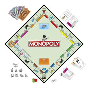 Klasyczna gra Hasbro Monopoly - gra planszowa
