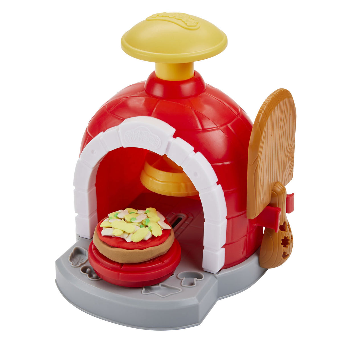 Zestaw do zabawy w piec do pizzy Play-doh - modelina - w tym 6 garnków - rękodzieło dla dzieci
