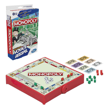 Gra podróżnicza Hasbro Gaming Monopoy - wydanie belgijskie - gra planszowa