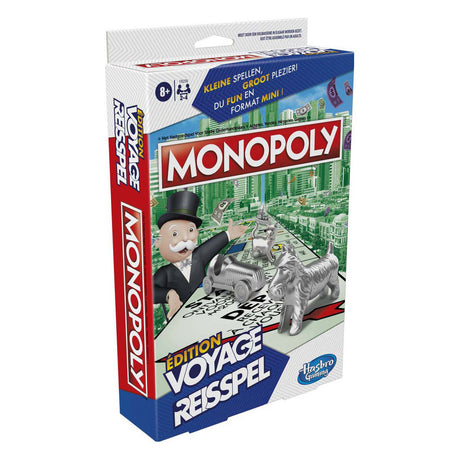 Gra podróżnicza Hasbro Gaming Monopoy - wydanie belgijskie - gra planszowa