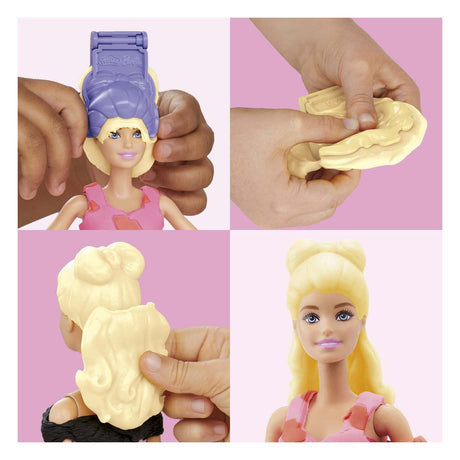 Zestaw do zabawy w pokaz mody Barbie Play-Doh - glina do modelowania