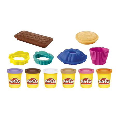Mała piekarnia Play-doh - 6 glinianych garnków