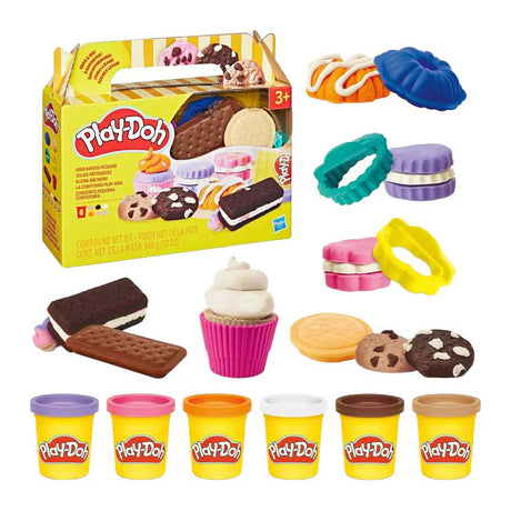 Mała piekarnia Play-doh - 6 glinianych garnków