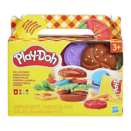 Play-doh zestaw do zabawy z grillem, kuchnia do zabawy, zabawki dla dzieci w wieku od 3 lat