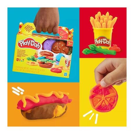 Play-doh zestaw do zabawy z grillem, kuchnia do zabawy, zabawki dla dzieci w wieku od 3 lat