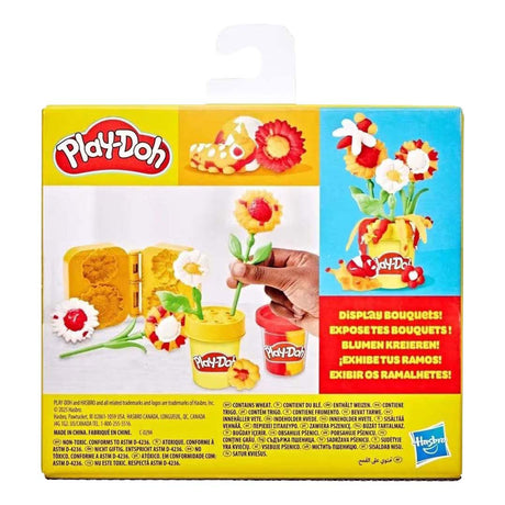 Zestaw gliniany Play-doh słoneczniki i stokrotki - kreatywne zabawki.