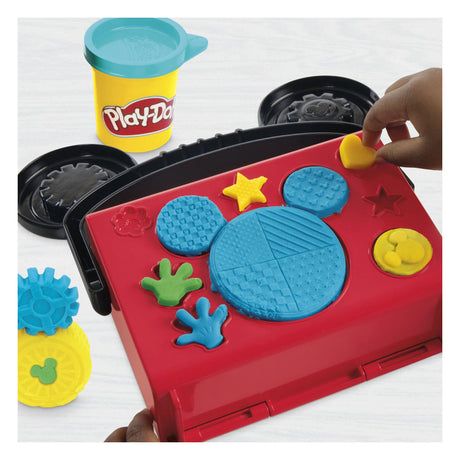 Play-doh Disney Junior podróż do garażu, zabawki Miki