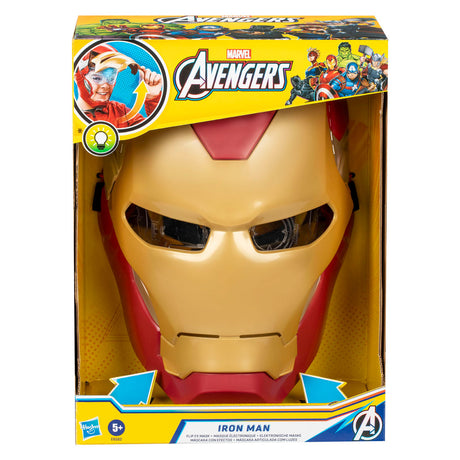 Maska kostiumowa Marvel Avengers Iron Man - złota