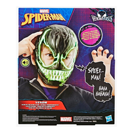 Jad pająka Hasbro kontra maska ​​funkcyjna