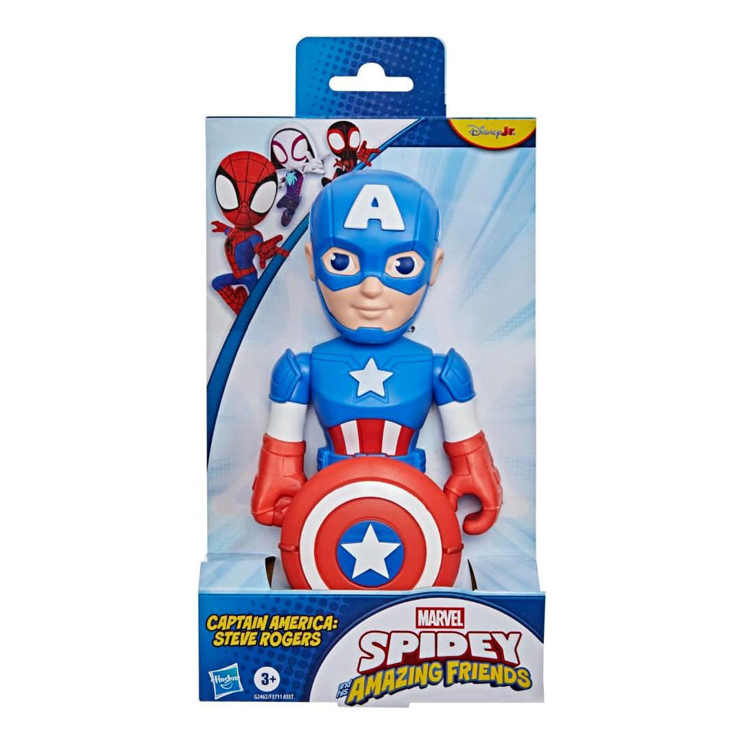 Marvel Spidey i jego niesamowici przyjaciele, powiększona figurka Kapitana Ameryki