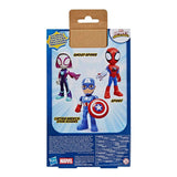 Marvel Spidey i jego niesamowici przyjaciele, powiększona figurka Kapitana Ameryki