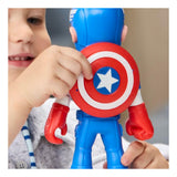Marvel Spidey i jego niesamowici przyjaciele, powiększona figurka Kapitana Ameryki