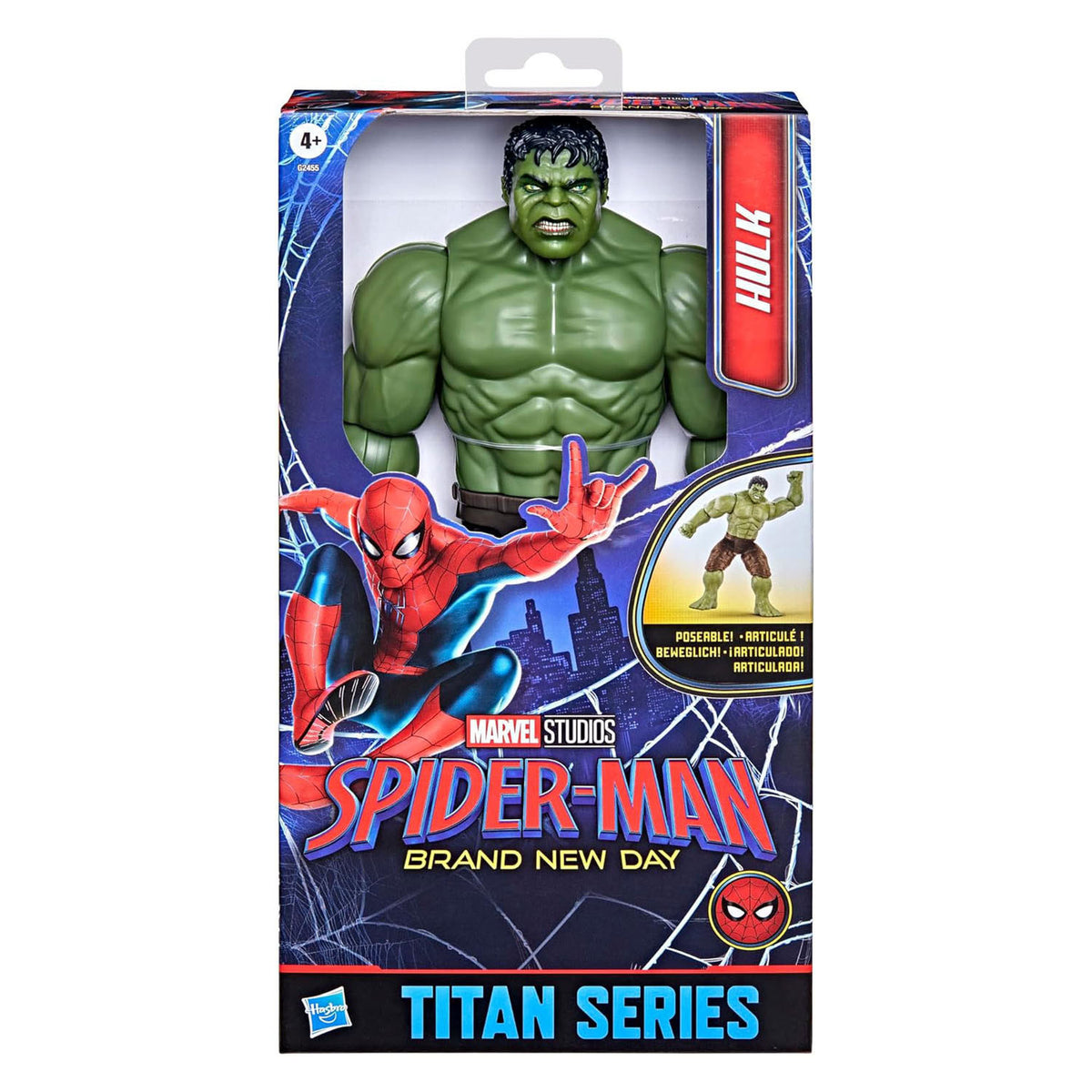 Figurka Hulk z serii Marvel Spiderman Titan firmy Hasbro - 30cm