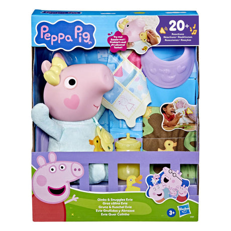 Przytulanka Hasbro Świnka Peppa Evie z akcesoriami
