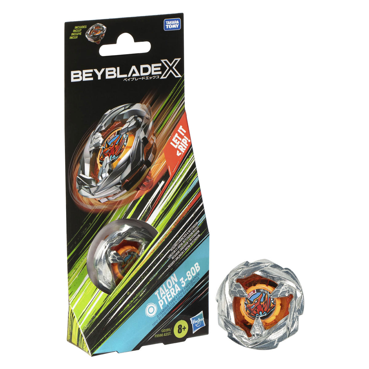 Hasbro beyblade x booster single top speeltol