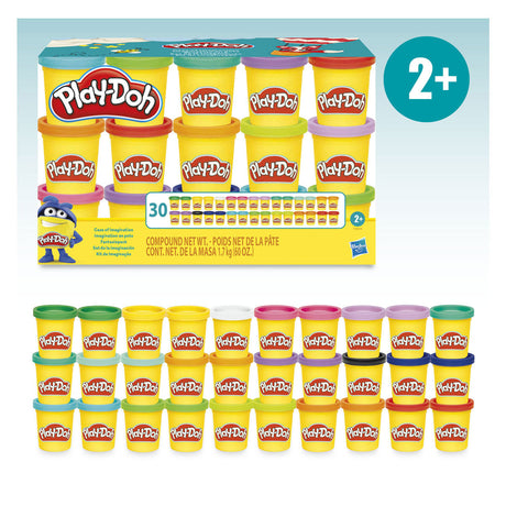 Zestaw fantasy Play-Doh - 30 glinianych garnków