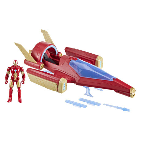 Hasbro Avengers Epicka seria bohaterów Iron Man Repulsorowy odrzutowiec bojowy