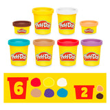 Play-doh bluey gaat kamperen speel set - 6 kleipotjes