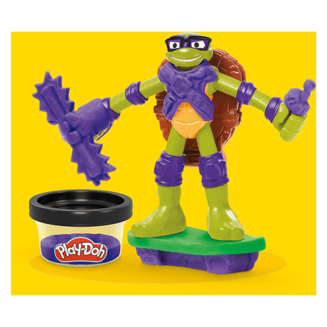 Zestaw do zabawy w postaci nastoletnich mutantów żółwi ninja Play-Doh