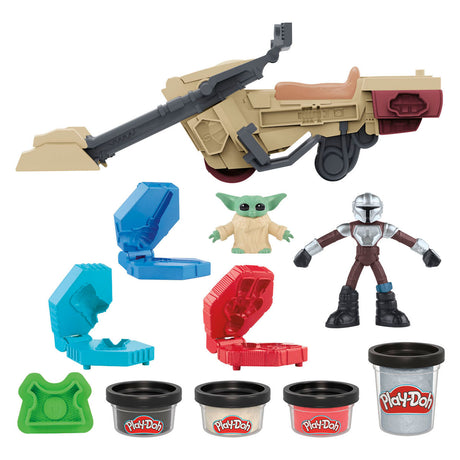 Play-doh Star Wars The Mandalorian Speeder - 3 słoiczki