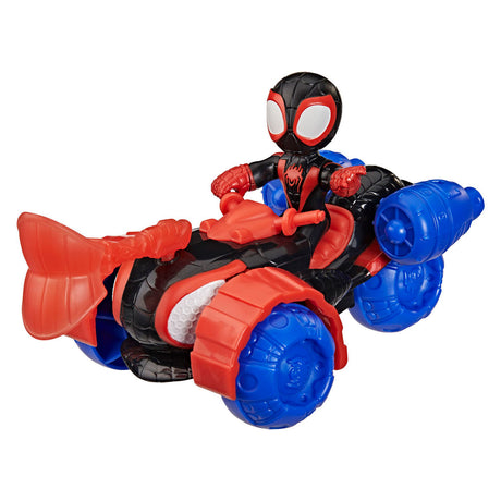 Marvel Spidey i jego niesamowici przyjaciele Miles, wyścigowiec morales techno