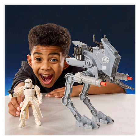 Figurka Star Wars Actionverse AT-RT i Imperial Remnant AT-RT