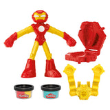 Play-doh Marvel Iron Man - 2 gliniane garnki
