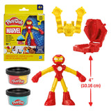 Play-doh Marvel Iron Man - 2 gliniane garnki