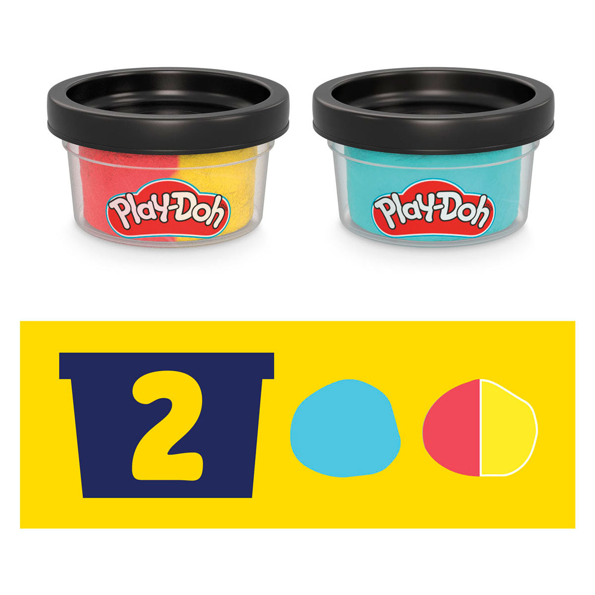 Play-doh Marvel Iron Man - 2 gliniane garnki