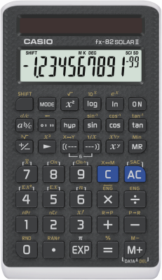 Kalkulator naukowy Casio fx-82 solar czarny