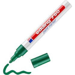 Marker malarski edding 750 okrągły punktowy zielony