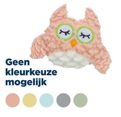 Pluszowa sówka Trixie z kocimiętką, mix