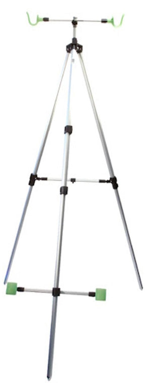 Albatros aluminium driepoot strandsteun - 180 cm - grijs