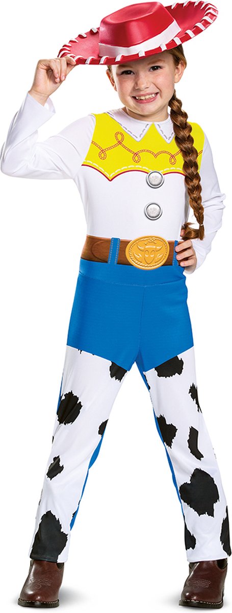 Przebranie Disneya - Toy Story 4, kostium Jessie Classic, rozmiar m (7-8 lat), dziewczęta