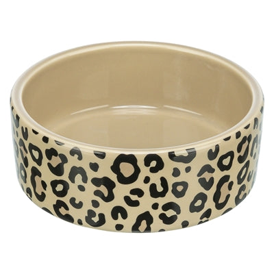 Trixie miska na karmę miska do picia leo ceramiczna lamparta, różne kolory
