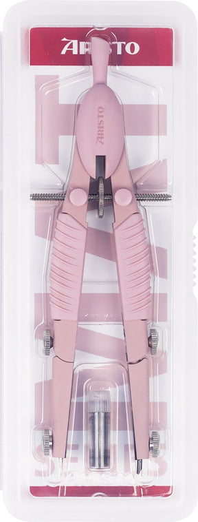 Aristo snelverstelpasser - topline - lengte 17cm - diameter 370mm - mat roze - ar-55817