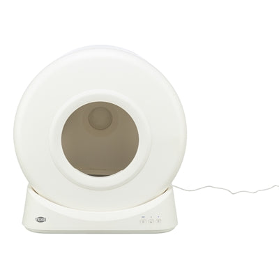 Trixie zelfreinigende elektrische kattenbak kunststof wit