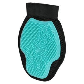 Zolux anah verzorgingshandschoen 2 in 1 dubbelzijdig tpr polyester