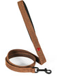 Zolux expert hondenriem premium leer neopreen bruin