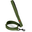 Zolux expert hondenriem premium leer neopreen groen