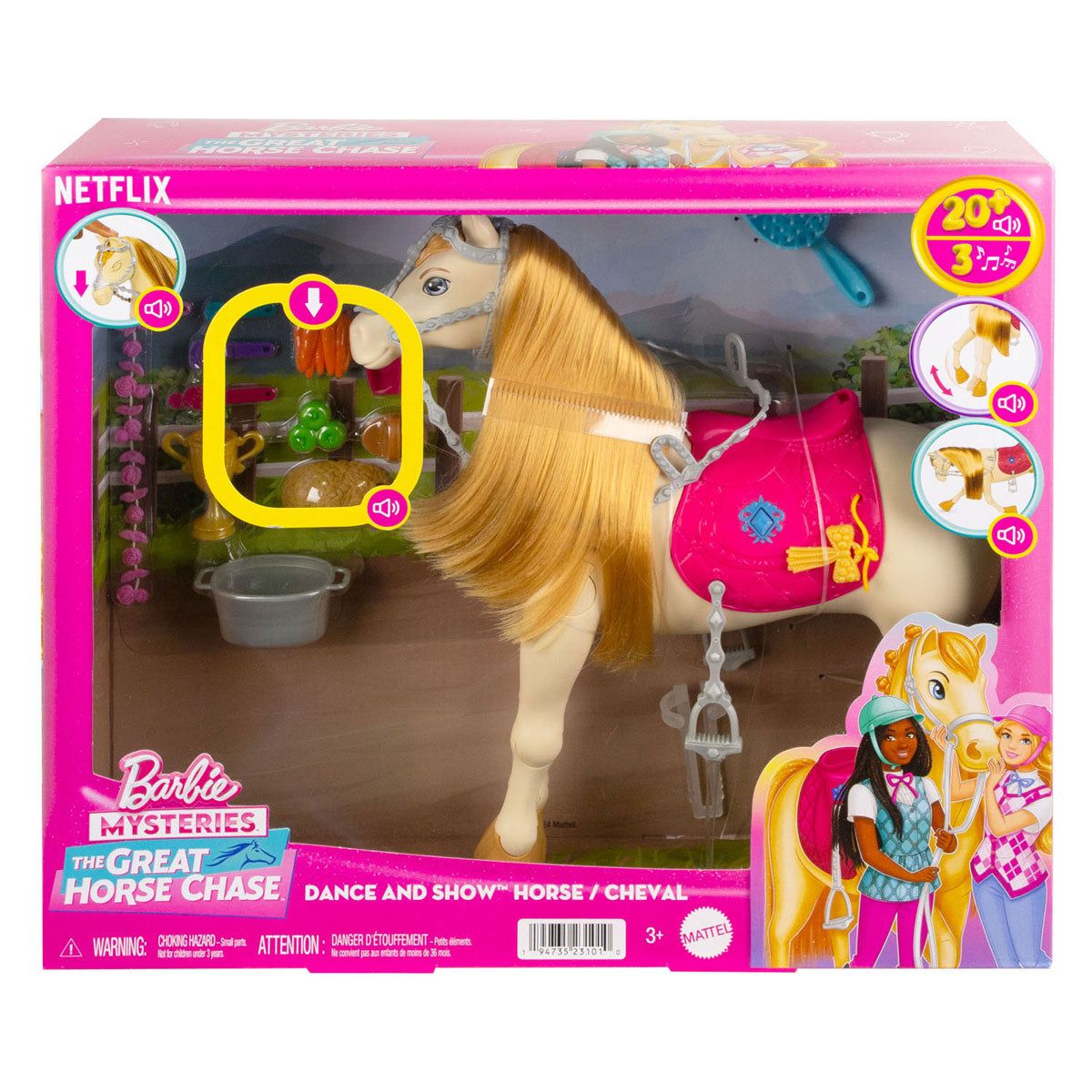 Barbie odkrywa tajemnicę wielkiego tańca i pokazu koni
