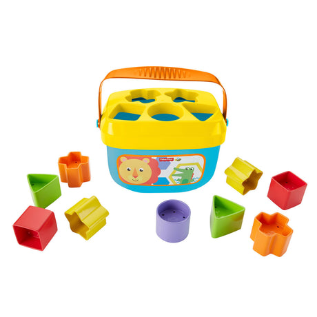 Pierwsze klocki dla dziecka Fisher Price - pudełko na klocki