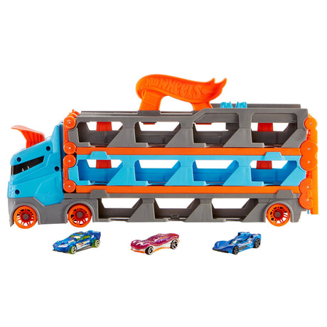 Zestaw do zabawy z naczepą żużlową Hot Wheels - zabawkowy pojazd