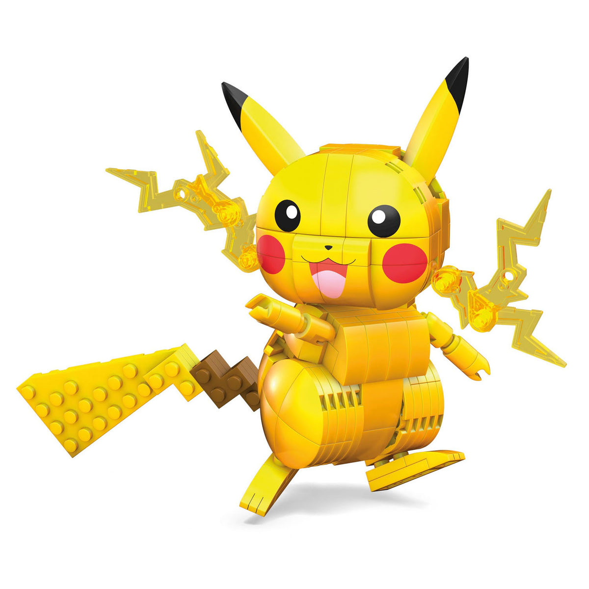 Zestaw konstrukcyjny Mattel Mega Construx Pokemon - Pikachu - 211 elementów.