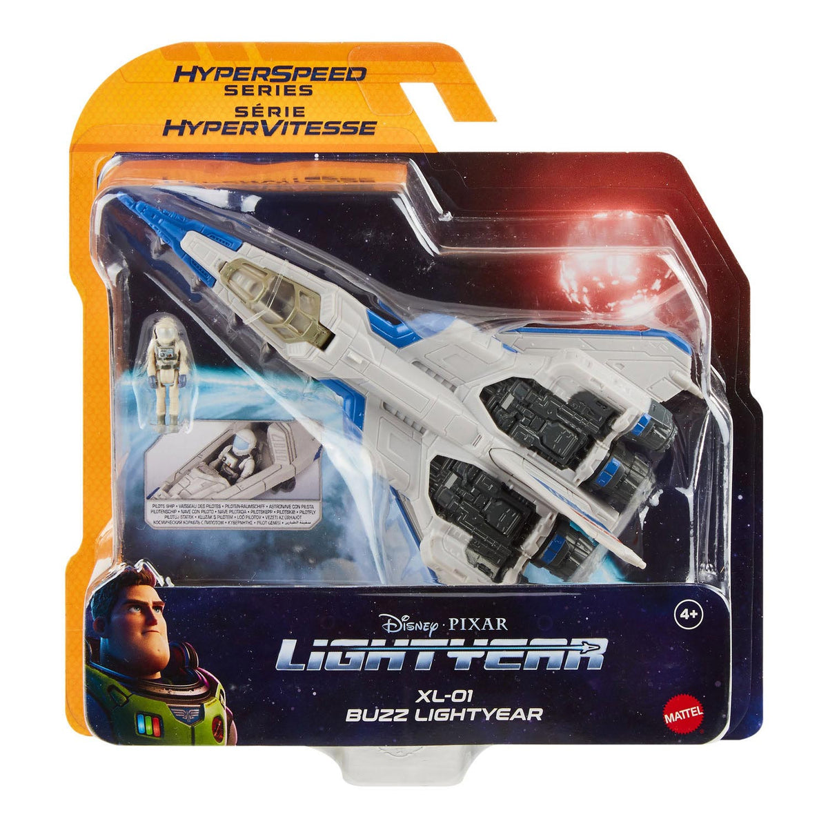 Mattel Lightyear Flight Buzz + XL-01 samolot statku kosmicznego