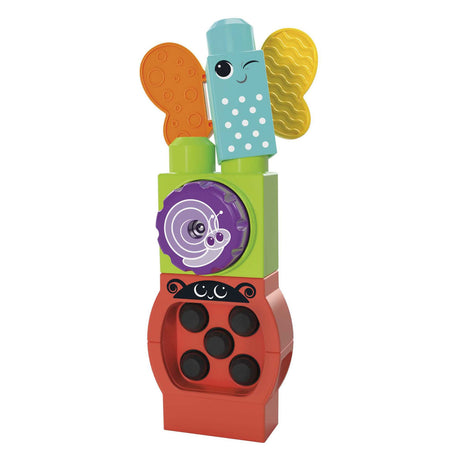 Zestaw konstrukcyjny Mega Bloks Move'n Groove Caterpillar - 30 sztuk.