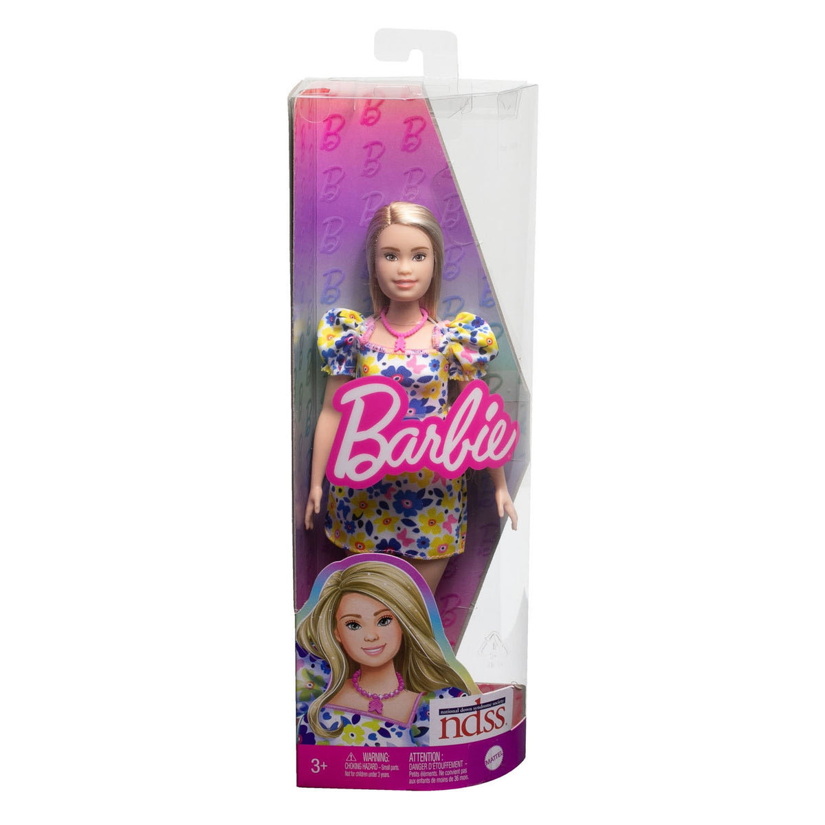 Lalka fashionistka Mattel Barbie z zespołem Downa