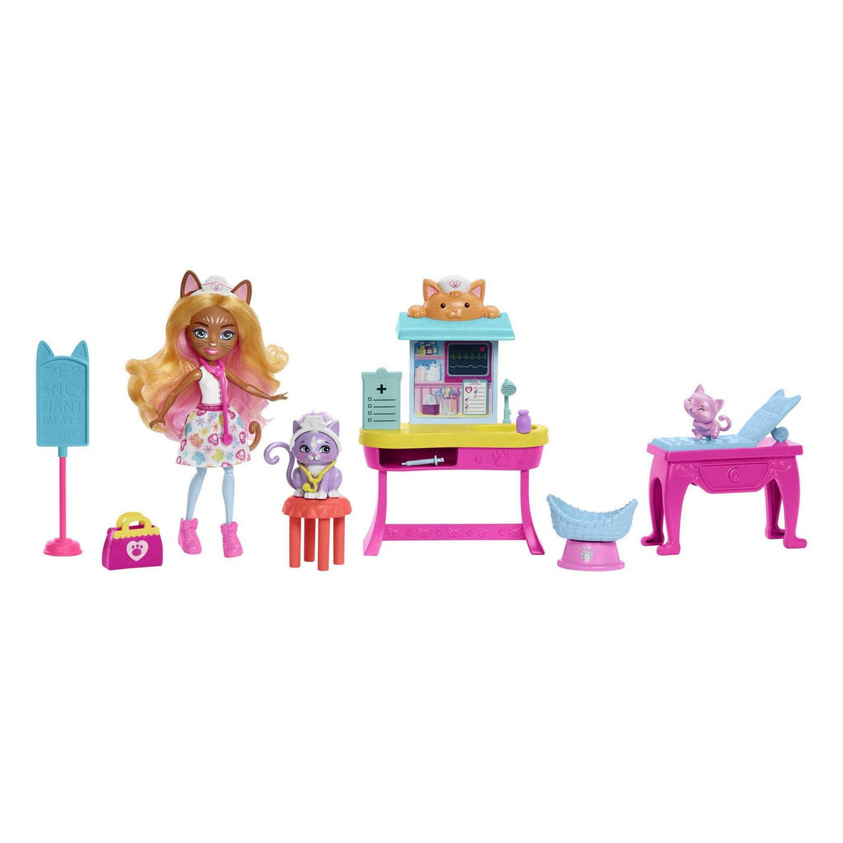 Mattel Enchantimals City Tails Practice Doktora Speeltet