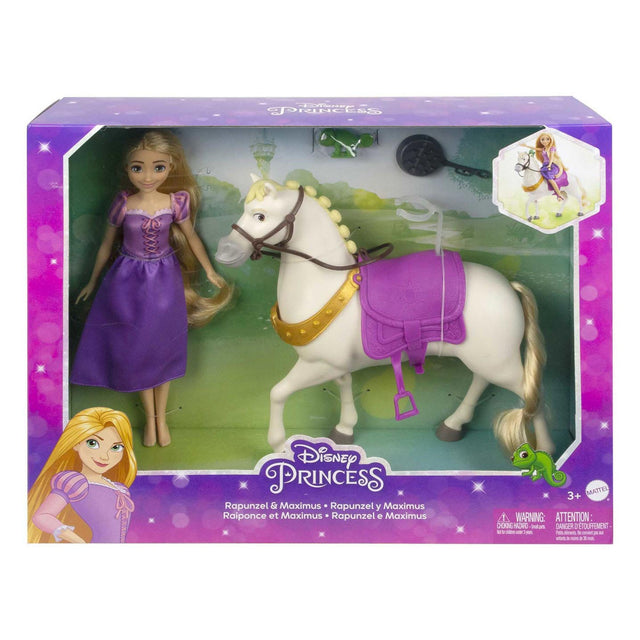 Lalka Mattel Disney Princess - Roszpunka i Maximus